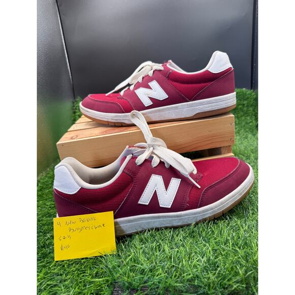 New Balance - Lifestyle - Maroon/White  -Size 11M main image 9